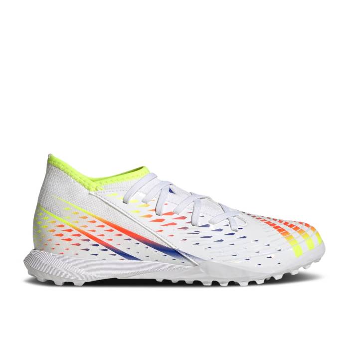 ǥ Adidas  Predator Edge.3 Tf J 'Al Rihla Pack - White' Youth  ˥ å