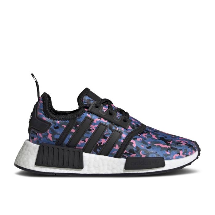 ǥ Adidas  Nmd_R1 J 'Blue &amp; Pink Camo' Youth  ˥ å