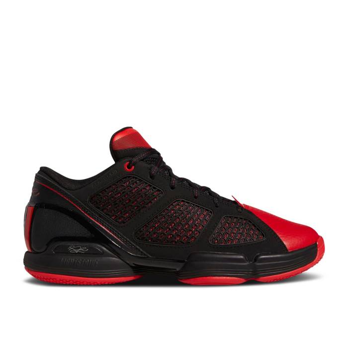 AfB_X Adidas y Adizero Rose 1.5 Low Restomod 'Black Vivid Red' Men z Y