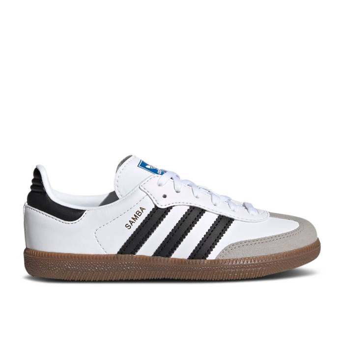 AfB_X Adidas y Samba Og J 'White Black Gum' Youth z WjA LbY