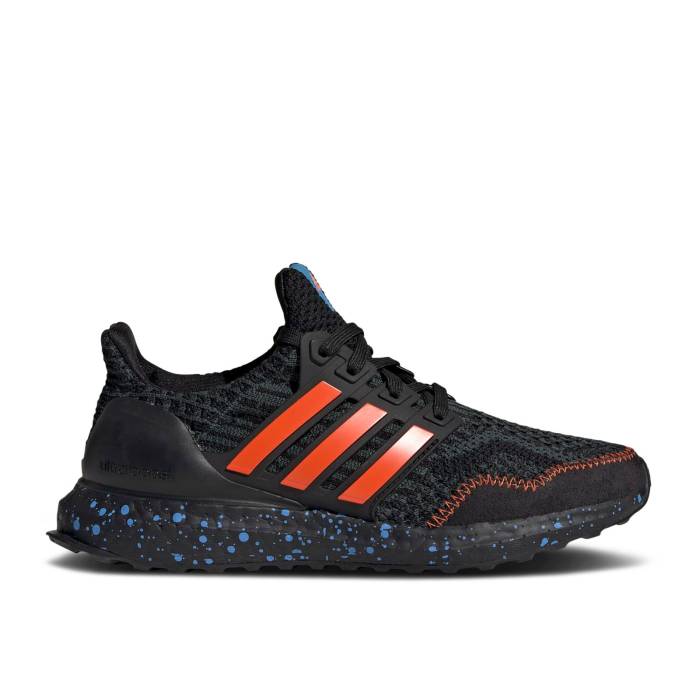 ǥ Adidas  Ultraboost 5.0 Dna J 'Black Impact Orange Speckled' Youth  ˥ å