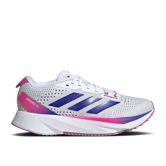 ǥ Adidas  Adizero Sl J 'White Lucid Blue Fuchsia' Youth  ˥ å
