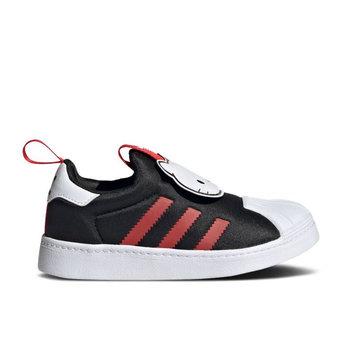 ǥ Adidas  Hello Kitty X Superstar 360 C 'Black Vivid Red' Youth  ˥ å