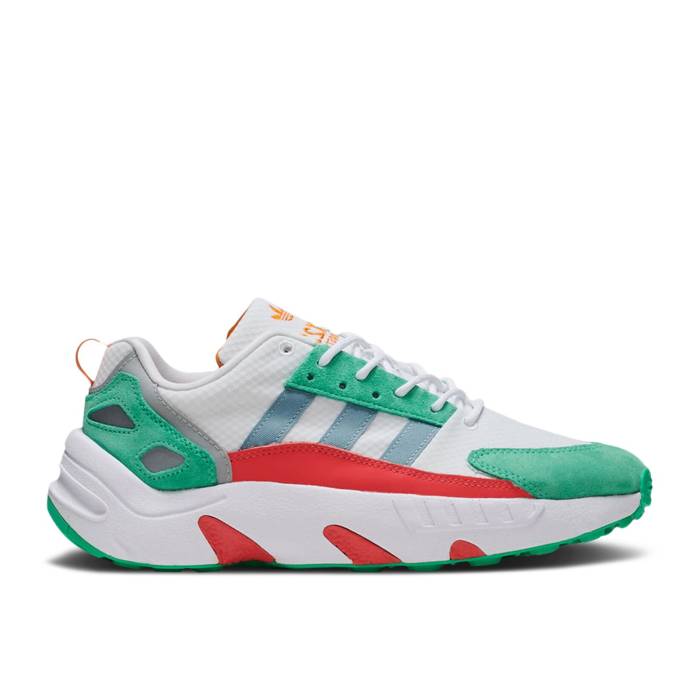 adidas アディダス Adidas 【 Zx 22 Boost 'White Hi-Res Green