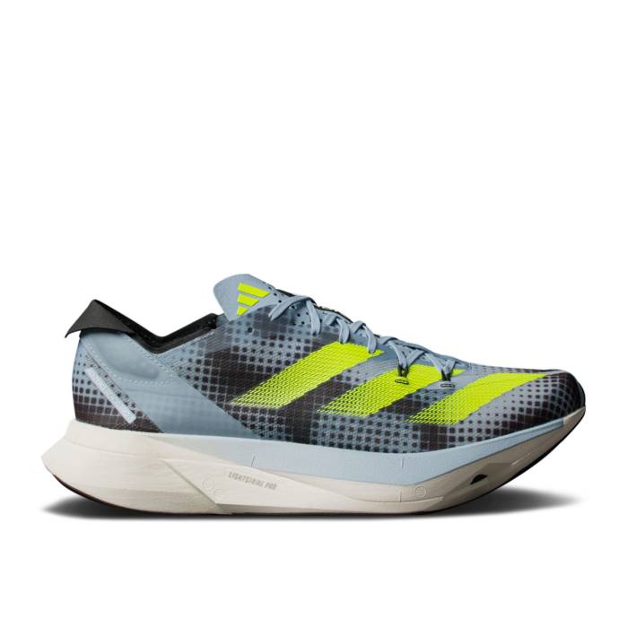 AfB_X Adidas y Adizero Adios Pro 3 'Wonder Blue Lucid Lemon' Men z Y