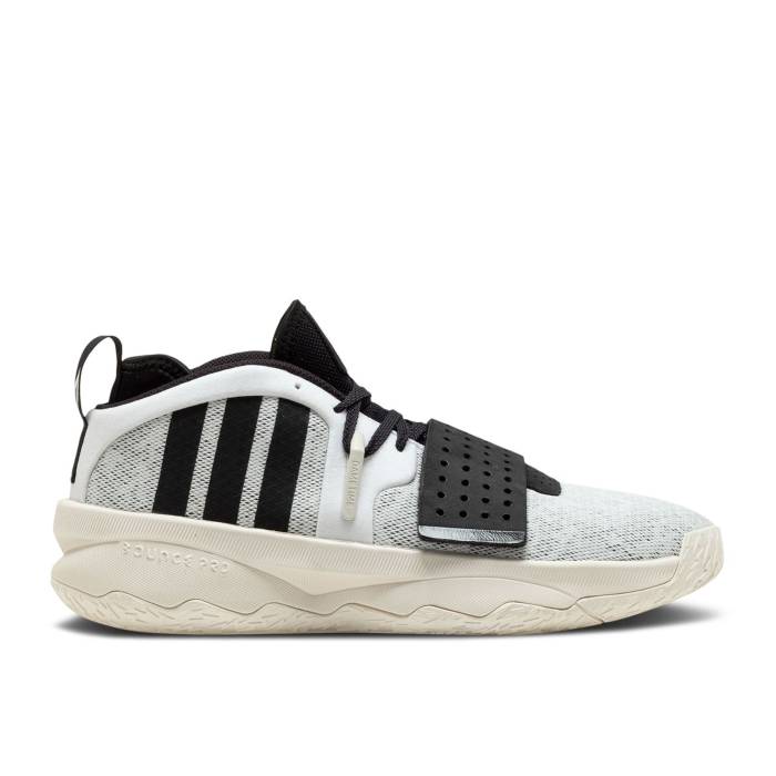 アディダス Adidas 【 Dame 8 Extply 'White Black' Men