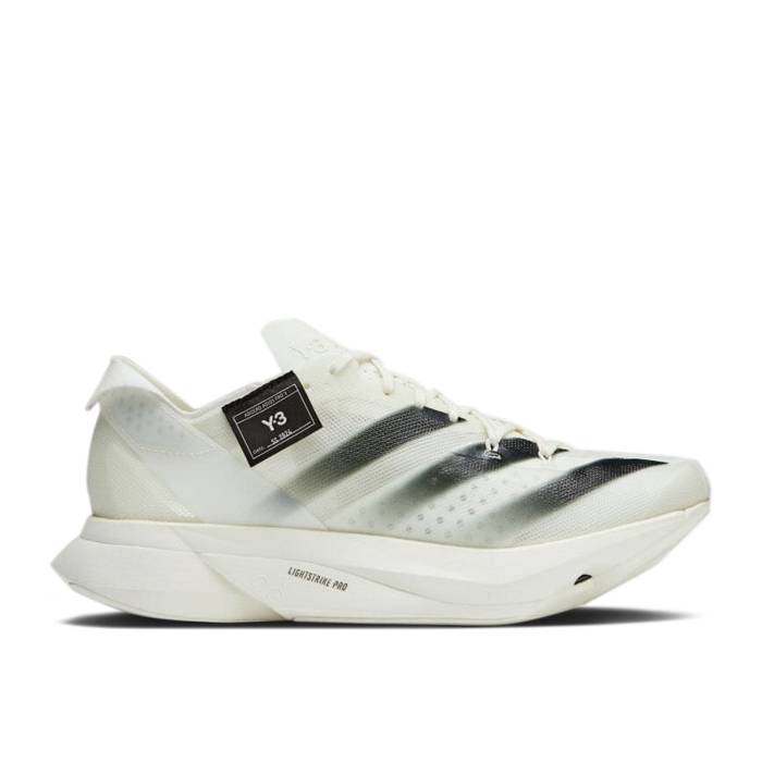 AfB_X Adidas y Y-3 Adizero Adios Pro 3 'Off White Black' Men z Y