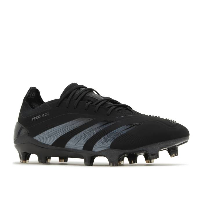 確認 Adidas 【 Predator 24 Elite Low Fg 'Base Black Pack' Men 【塩水