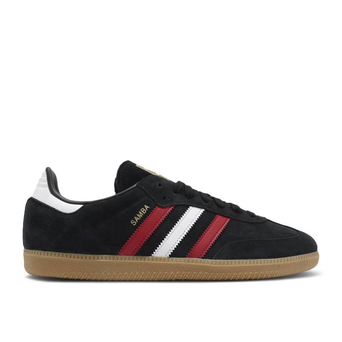 AfB_X Adidas y Samba Og 'Black White Scarlet' Men z t@bV Yt@bV V[Y Xj[J[ 