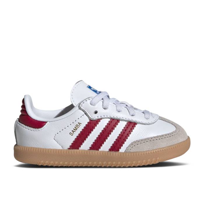 AfB_X Adidas y Samba Og I 'White Collegiate Burgundy Gum' Infant z xr[