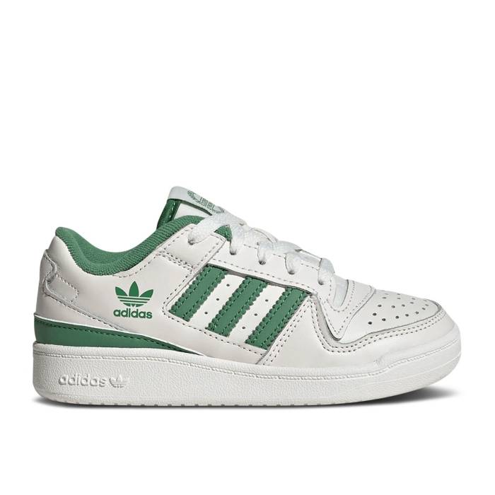 ǥ Adidas  Forum Low Cl Little Kid 'White Preloved Green' Youth  ˥ å