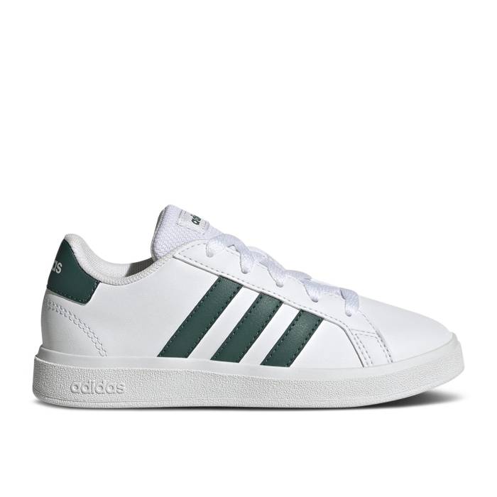 ǥ Adidas  Grand Court Lace-Up J 'White Collegiate Green' Youth  ˥ å