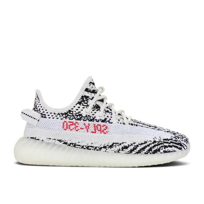 AfB_X Adidas y Yeezy Boost 350 V2 Kids 'Zebra' 2024 Youth z WjA LbY