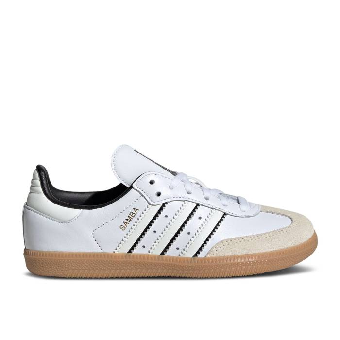 AfB_X Adidas y Samba Og C 'Double White Black Gum' Youth z WjA LbY