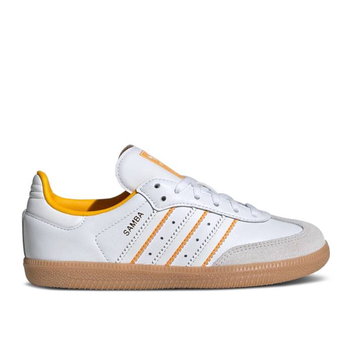 AfB_X Adidas y Samba Og C 'White Crew Yellow' Youth z WjA LbY