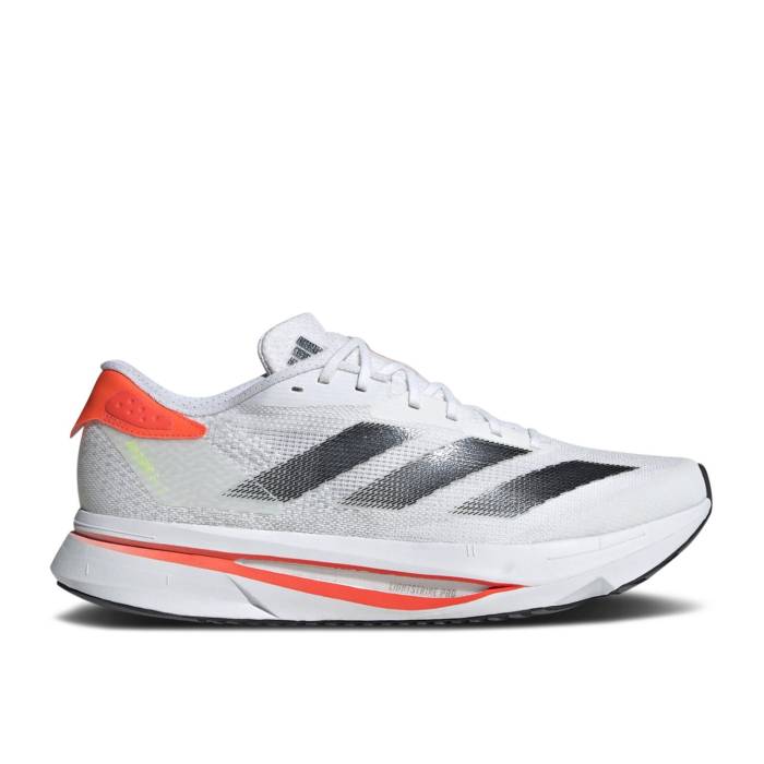 AfB_X Adidas y Adizero Sl2 'White Black Orange' Men z t@bV Yt@bV V[Y Xj[J[ 