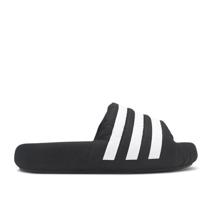 [ADIDAS] サンダル アディレッタ 24 ADILETTE 24 ブラック adidas ADILETTE 24 COREBLACK/FTWWHT/COREBLACK （アディダス