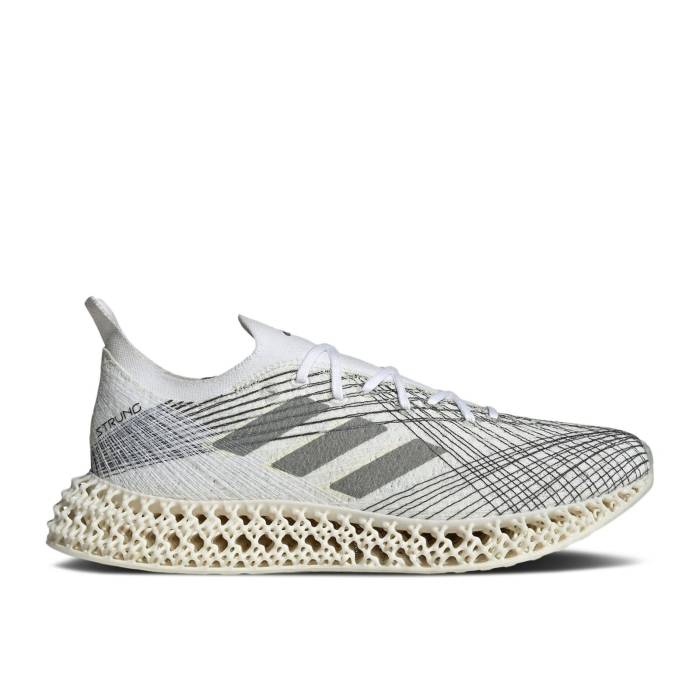 安価 adidas アディダス Adidas 【 4Dfwd X Strung 'White Grey Black ウォーキング・ランニングウェア