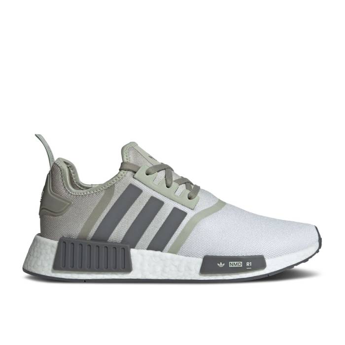 AfB_X Adidas y Nmd_R1 'Halo Green Silver Pebble' Men z t@bV Yt@bV V[Y Xj[J[ 