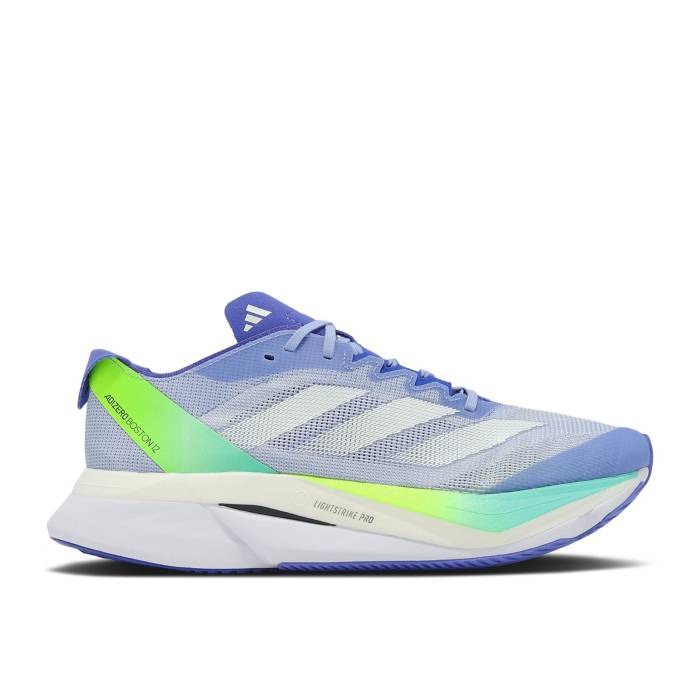 AfB_X Adidas y Wmns Adizero Boston 12 'Blue Spark Zero Metallic' Women z fB[X