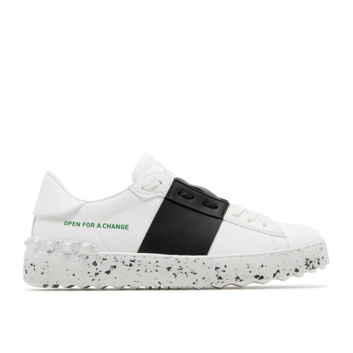 VALENTINO オープン フォー ア チェンジ スニーカー NEW VALENTINO GARAVANI OPEN FORA CHANGE ROCKSTUD BIO- BASED