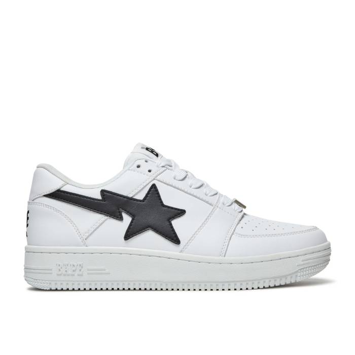 ベイプ Bape 【 Sta Low M2 'White Black' Men 】 ファッション メンズファッション シューズ スニーカー メンズ