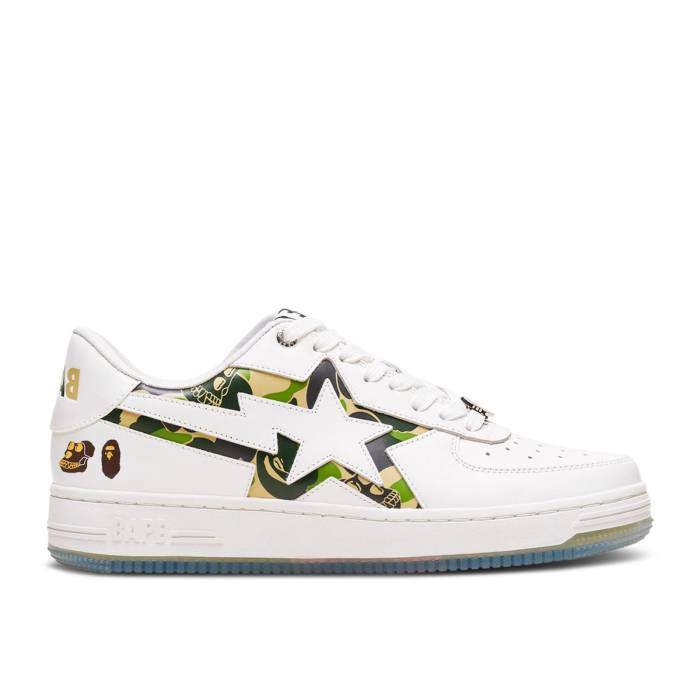 ベイプ Bape 【 Bored Ape Yacht Club X Sta 2 'White Green Camo' Men 】 ファッション メンズファッション シューズ スニーカー