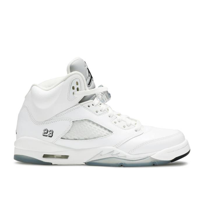 硼 Air Jordan  Jordan 5 Retro Bg 'Metallic White' Youth  ˥ å