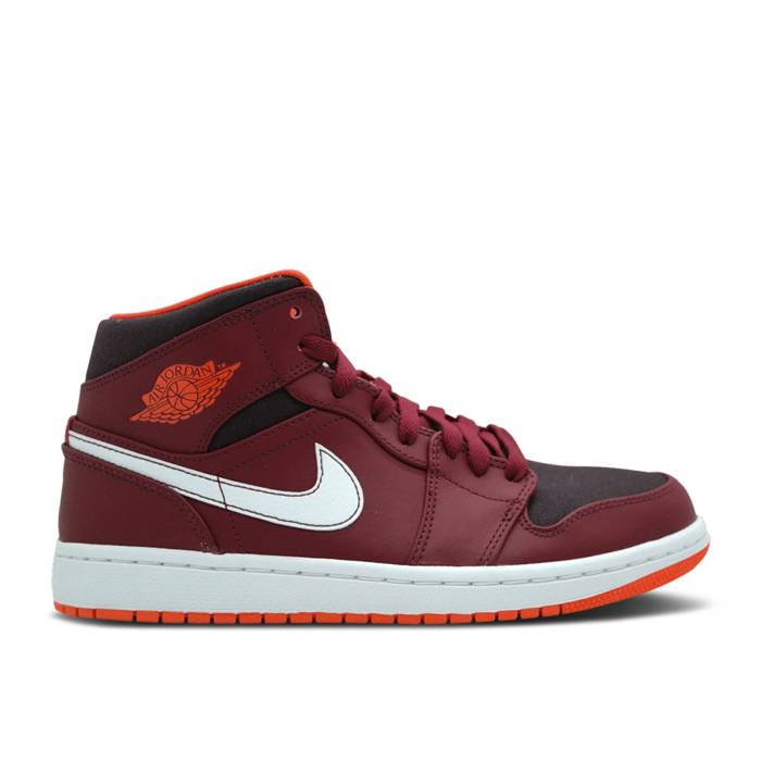 iCL@GAW[_ Air Jordan y Jordan 1 Mid 'Team Red' Men z Y