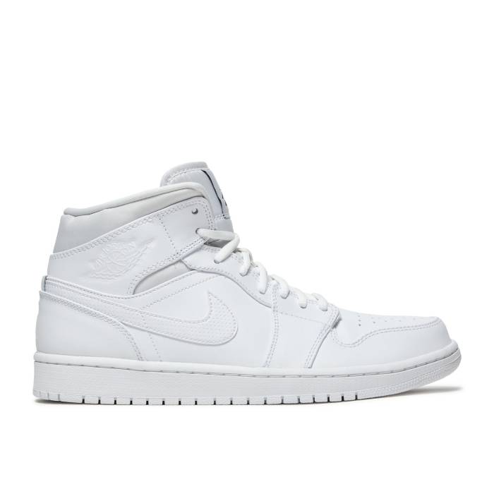 iCL@GAW[_ Air Jordan y Jordan 1 Retro Mid 'White' Men z Y