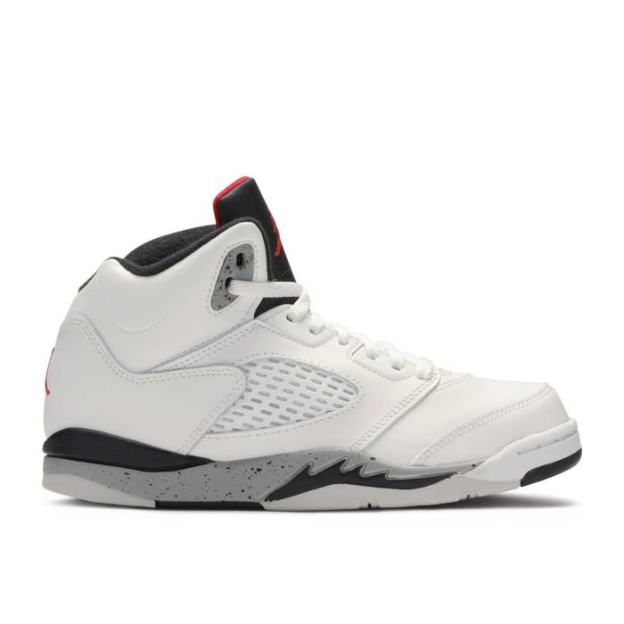 硼 Air Jordan  Jordan 5 Retro Ps 'White Cement' Youth  ˥ å