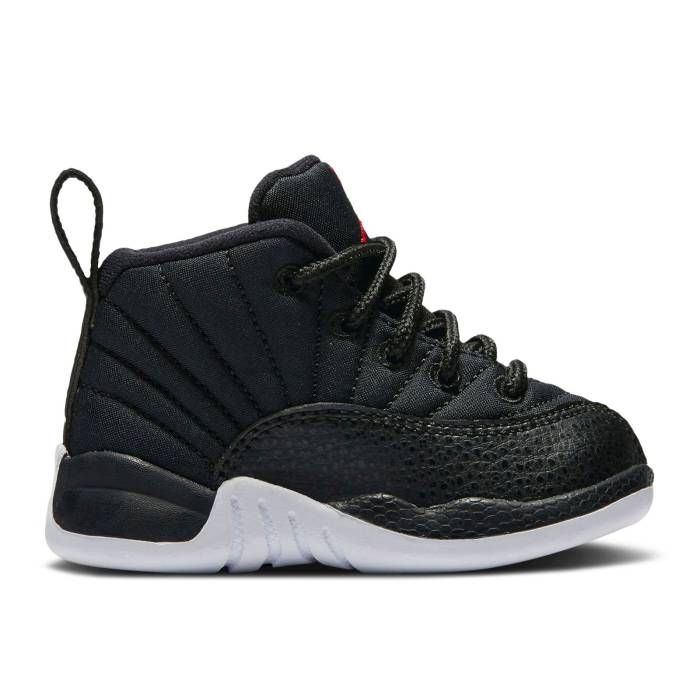 iCL@GAW[_ Air Jordan y Jordan 12 Retro Td 'Black Gym Red' Infant z xr[