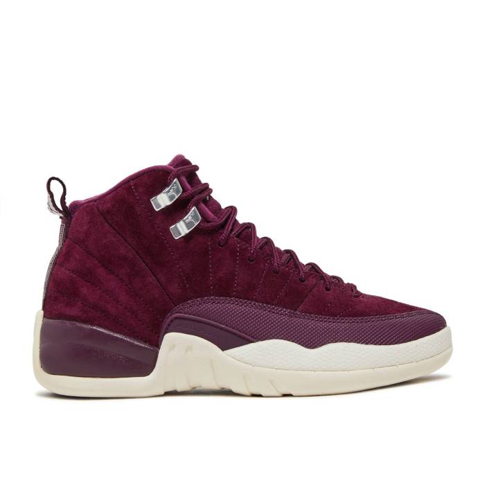 iCL@GAW[_ Air Jordan y Jordan 12 Retro Gs 'Bordeaux' Youth z WjA LbY