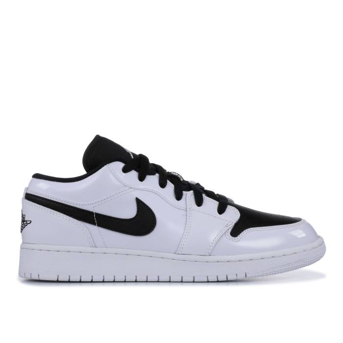 ʥ硼 Air Jordan  Jordan 1 Retro Low Gs 'White Black' Youth  ˥ å