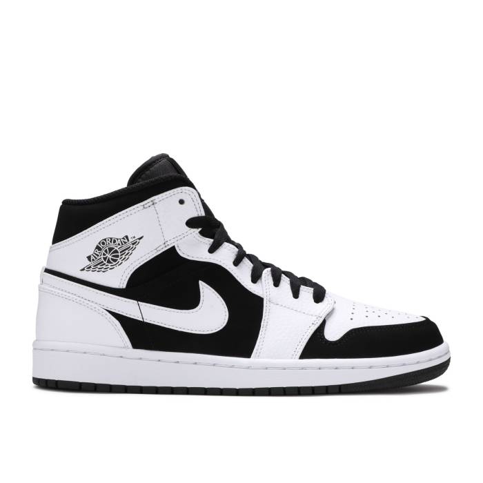 iCL@GAW[_ Air Jordan y Jordan 1 Retro Mid 'Tuxedo' Men z Y