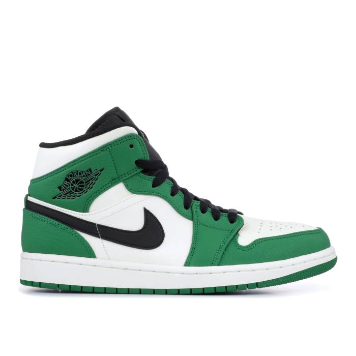 iCL@GAW[_ Air Jordan y Jordan 1 Mid 'Pine Green' Men z Y