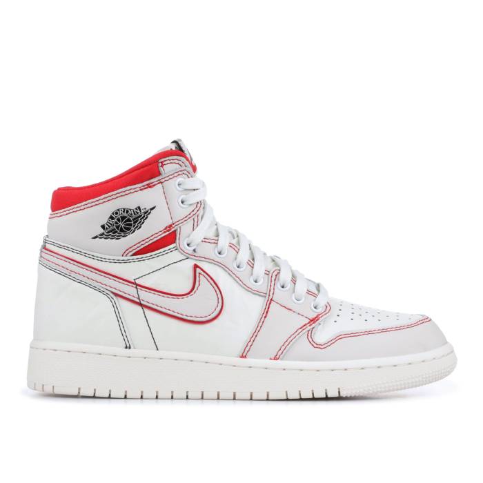 iCL@GAW[_ Air Jordan y Jordan 1 Retro High Og Gs 'Phantom' Youth z WjA LbY