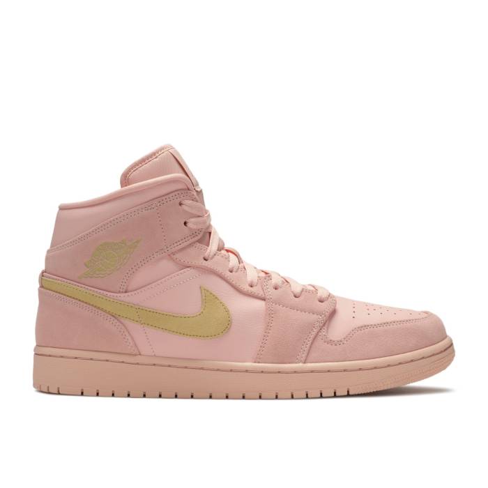 エアジョーダン Air Jordan 【 Jordan 1 Mid 'Coral Gold' Men 】 ファッション メンズファッション シューズ スニーカー メ