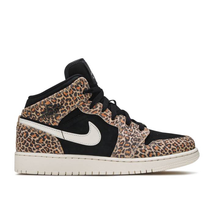 ʥ硼 Air Jordan  Jordan 1 Mid Se Gs 'Leopard' Youth  ˥ å