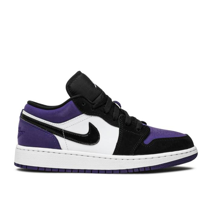 硼 Air Jordan  Jordan 1 Low Gs 'Court Purple' Youth  ˥ å