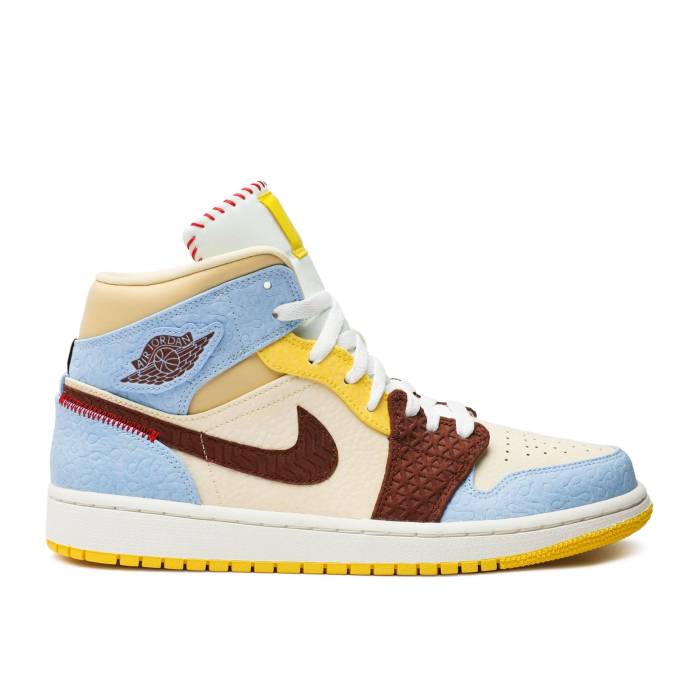 iCL@GAW[_ Air Jordan y Maison Chateau Rouge X Jordan 1 Mid Se 'Fearless' Men z Y