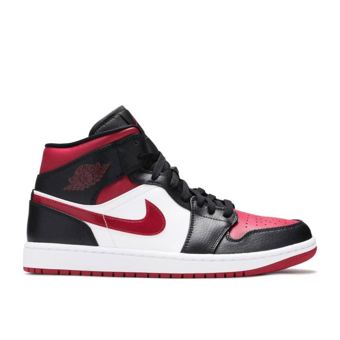 iCL@GAW[_ Air Jordan y Jordan 1 Mid 'Noble Red' Men z Y