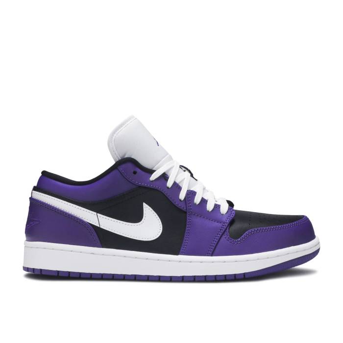 iCL@GAW[_ Air Jordan y Jordan 1 Low 'Court Purple' Men z Y