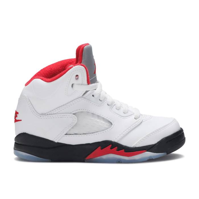 硼 Air Jordan  Jordan 5 Retro Ps 'Fire Red' 2020 Youth  ˥ å