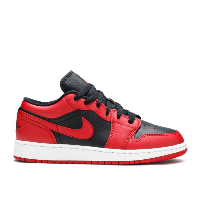 iCL@GAW[_ Air Jordan y Jordan 1 Low Gs 'Reverse Bred' Youth z WjA LbY