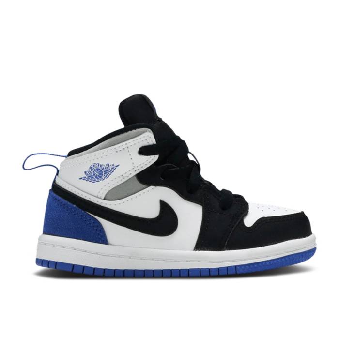 iCL@GAW[_ Air Jordan y Jordan 1 Mid Se Td 'Royal Black Toe' Infant z xr[