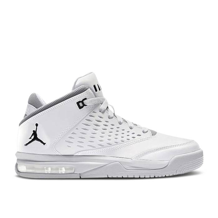 iCL@GAW[_ Air Jordan y Jordan Flight Origin 4 Bg 'White' Youth z WjA LbY