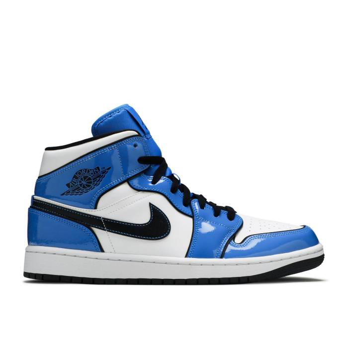 iCL@GAW[_ Air Jordan y Jordan 1 Mid Se 'Signal Blue' Men z Y
