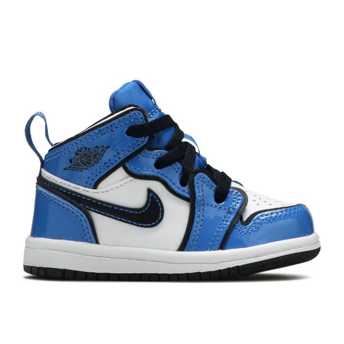 iCL@GAW[_ Air Jordan y Jordan 1 Mid Se Td 'Signal Blue' Infant z xr[