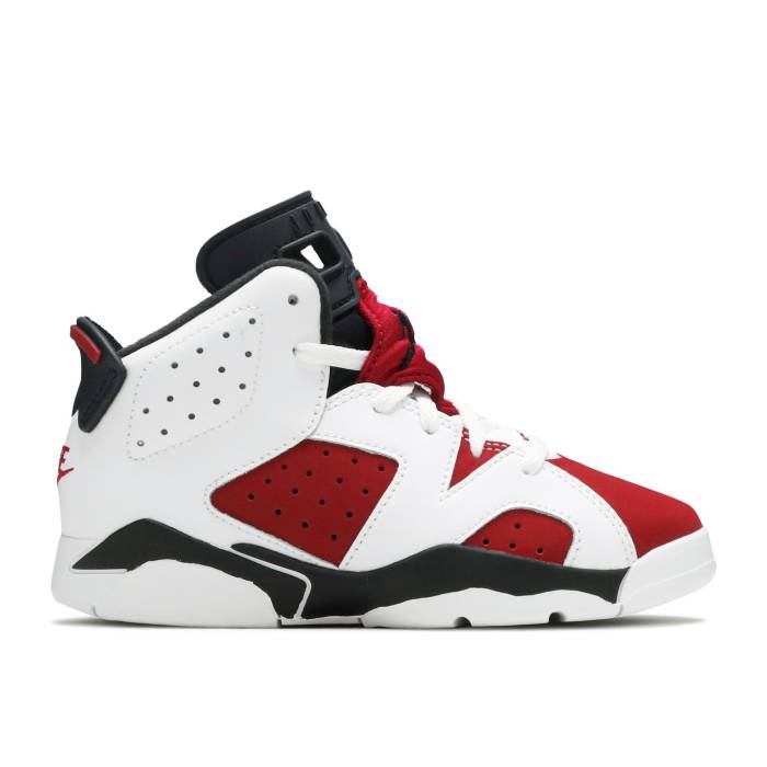 ナイキ　エアジョーダン Air Jordan 【 Jordan 6 Retro Ps 'Carmine' 2021 Youth 】 ジュニア キッズ